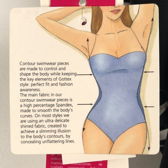 Gottex Contour one piece swimsuit - Picture 8 of 10